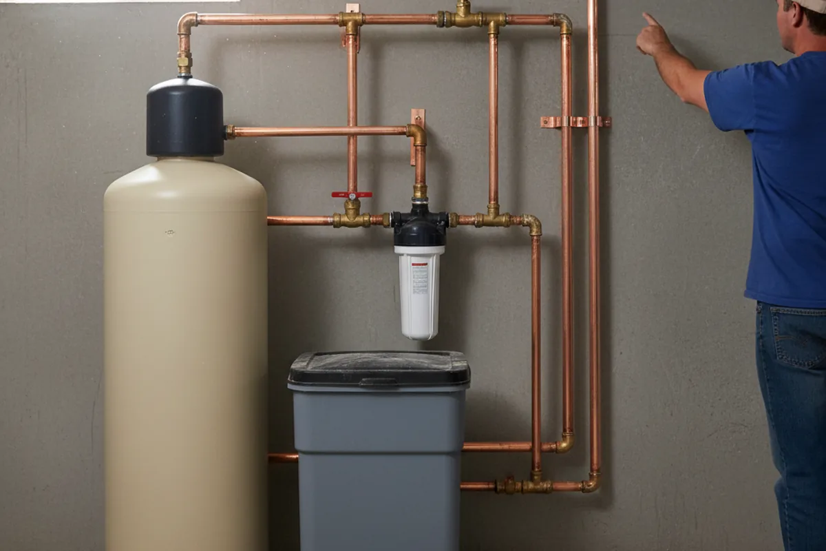 Whole-house water treatment system installed in Michigan City